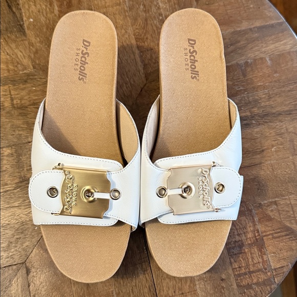 Dr. Scholl’s Original Max Too Leather Platform Sandals 7 NWOB - Picture 10 of 16